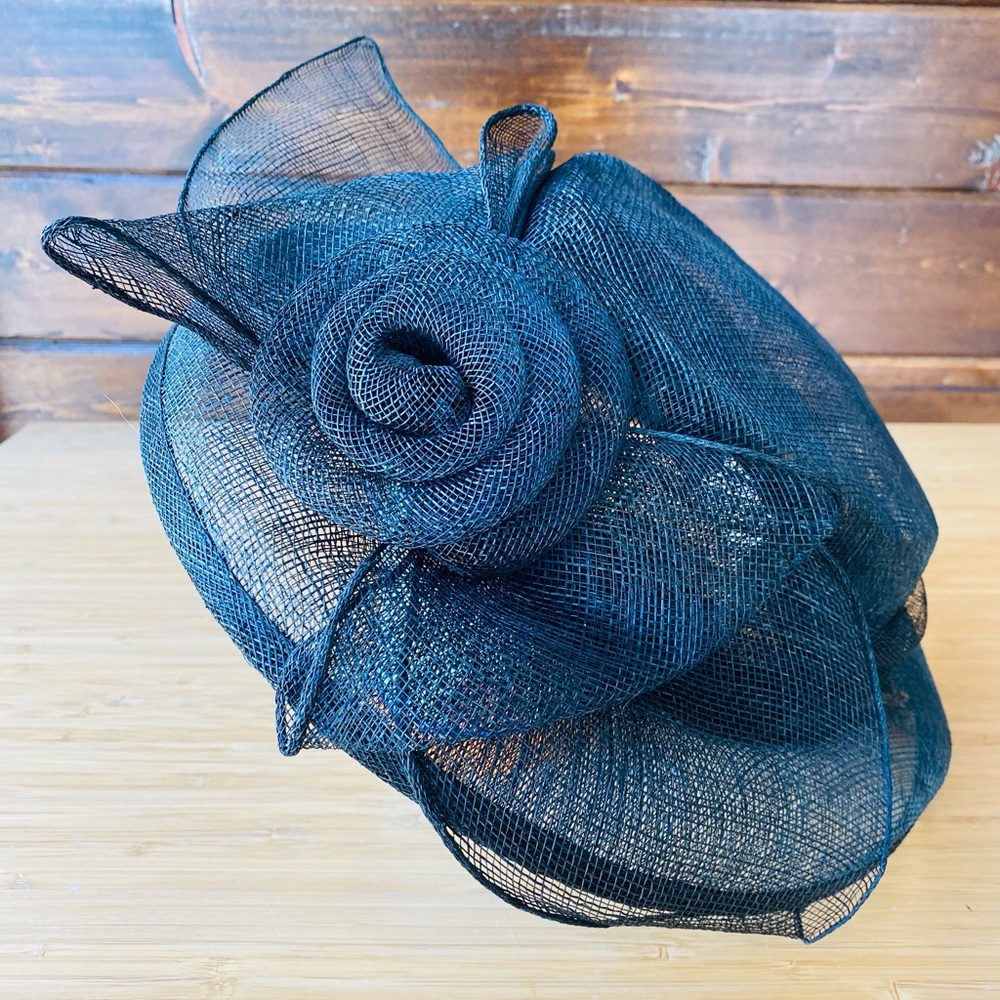 Retro black church hat